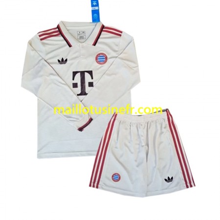 Maillot de Foot Bayern Munich Troisième 2024-25 Manches Longues - Enfant Maillot de Foot Bayern Munich Troisième 2024-25 Manches Longues - Enfant